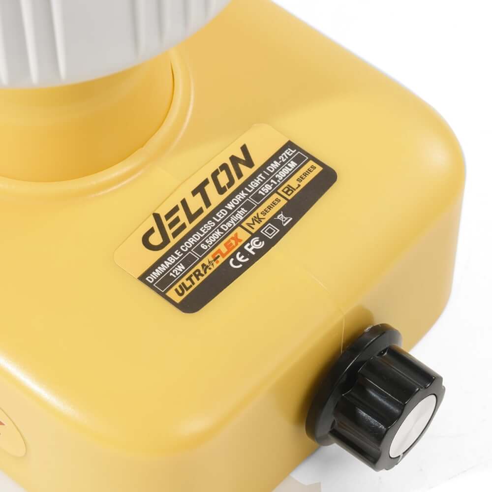 ไฟส่องสว่างไร้สาย (พร้อมแบตเตอรี่) DELTON รุ่น DM-27EL ULTRAFLEX 20V 4AH_6